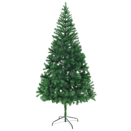 Umělý vánoční stromek s ocelovým stojanem 210 cm 910 větviček 