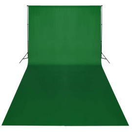 Fotopozadí bavlněné zelené 600 x 300 cm klíčovací
