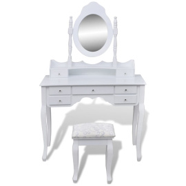 Toaletní stolek se zrcadlem
