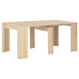 vidaXL Rozkládací jídelní stůl dub sonoma 175 x 90 x 75 cm (283730)
