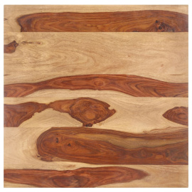 vidaXL Stolní deska masivní sheeshamové dřevo 15–16 mm 80 x 80 cm