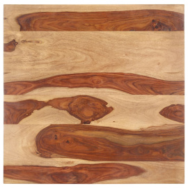 vidaXL Stolní deska masivní sheeshamové dřevo 25–27 mm 80 x 80 cm