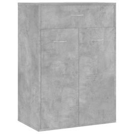 vidaXL Botník betonově šedý 60 x 35 x 84 cm dřevotříska (801075)