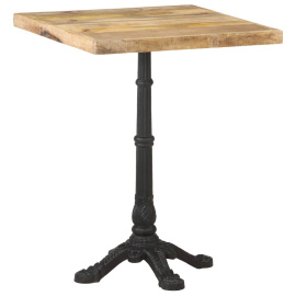 vidaXL Bistro stolek 60 x 60 x 77 cm hrubé mangovníkové dřevo (321084)