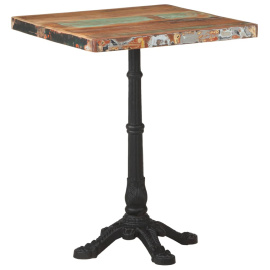 vidaXL Balkonový stolek 60 x 60 x 76 cm masivní recyklované dřevo (321086)