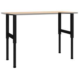 Nastavitelné rámy pracovního stolu 2 ks kov 55 x (69–95,5) cm