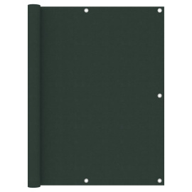 vidaXL Balkónová zástěna tmavě zelená 120 x 500 cm oxfordská látka (135006)