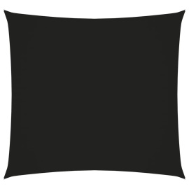 vidaXL Stínící plachta oxfordská látka čtvercová 3 x 3 m černá