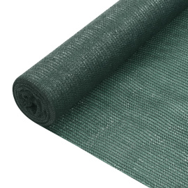 vidaXL Stínící tkanina zelená 1,2 x 25 m HDPE 75 g/m²