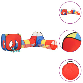 vidaXL Dětský stan na hraní s 250 míčky vícebarevný 190 x 264 x 90 cm (3107734)