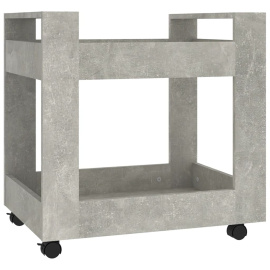 vidaXL Kancelářský kontejner betonově šedý 60x45x60cm kompozitní dřevo