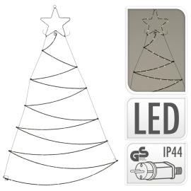 Ambiance Vánoční stromek se 125 LED diodami 110 cm (439748)