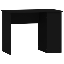 vidaXL Psací stůl černý 100 x 55 x 75 cm kompozitní dřevo