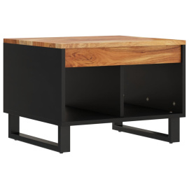 vidaXL Konferenční stolek 55 x 50 x 40 cm masivní akáciové dřevo