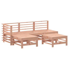 vidaXL 5dílná zahradní sedací souprava masivní dřevo douglasky (3186555)