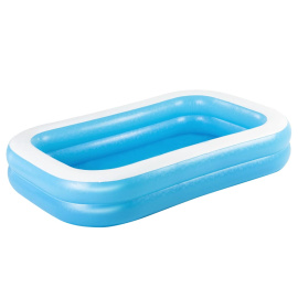 Bestway Rodinný obdélníkový nafukovací bazén 262x175x51cm modrý a bílý (3202495)