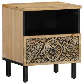 vidaXL Noční stolek 40 x 33 x 46 cm masivní mangovníkové dřevo (358218)