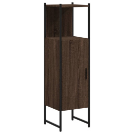 vidaXL Koupelnová skříňka hnědý dub 33x33x120,5 cm kompozitní dřevo (842470)