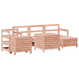 vidaXL 7dílná zahradní sedací souprava masivní dřevo douglasky (3250522)