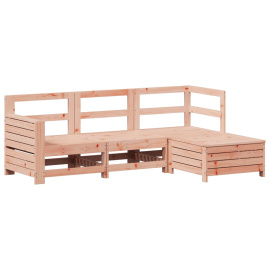 vidaXL 4dílná zahradní sedací souprava masivní dřevo douglasky (3250770)