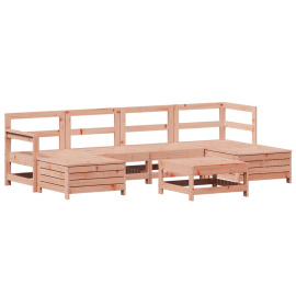 vidaXL 7dílná zahradní sedací souprava masivní dřevo douglasky (3250990)